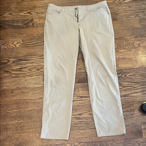Lululemon 34x32 Classic Tan  pants
